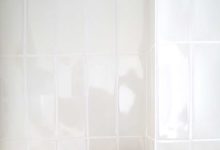 Matières naturelles et réemploi Salle De Bain Cosmétique Naturelle faience banche